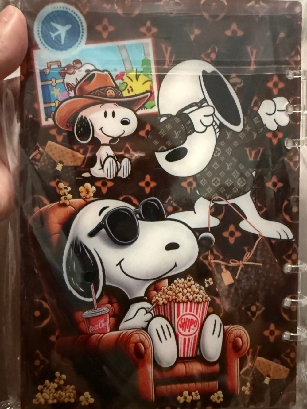 LV SNOOPY A5 Shaker Notebook - Picture 2 of 2